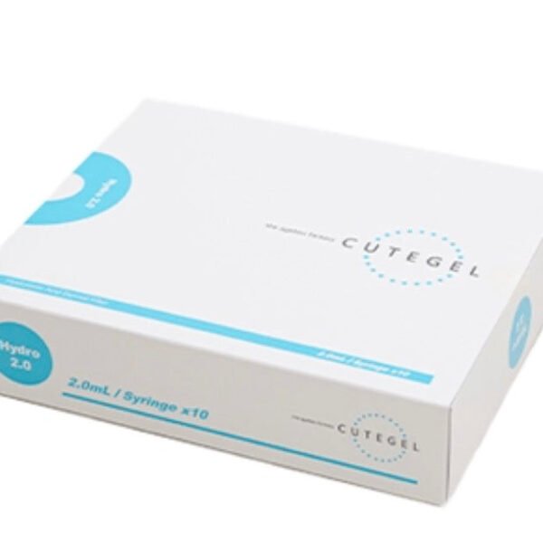 Buy CUTEGEL HYDRO 2.0 skin booster online. Professional hyaluronic acid injectable for deep hydration, skin rejuvenation, and anti-aging aesthetic treatments.